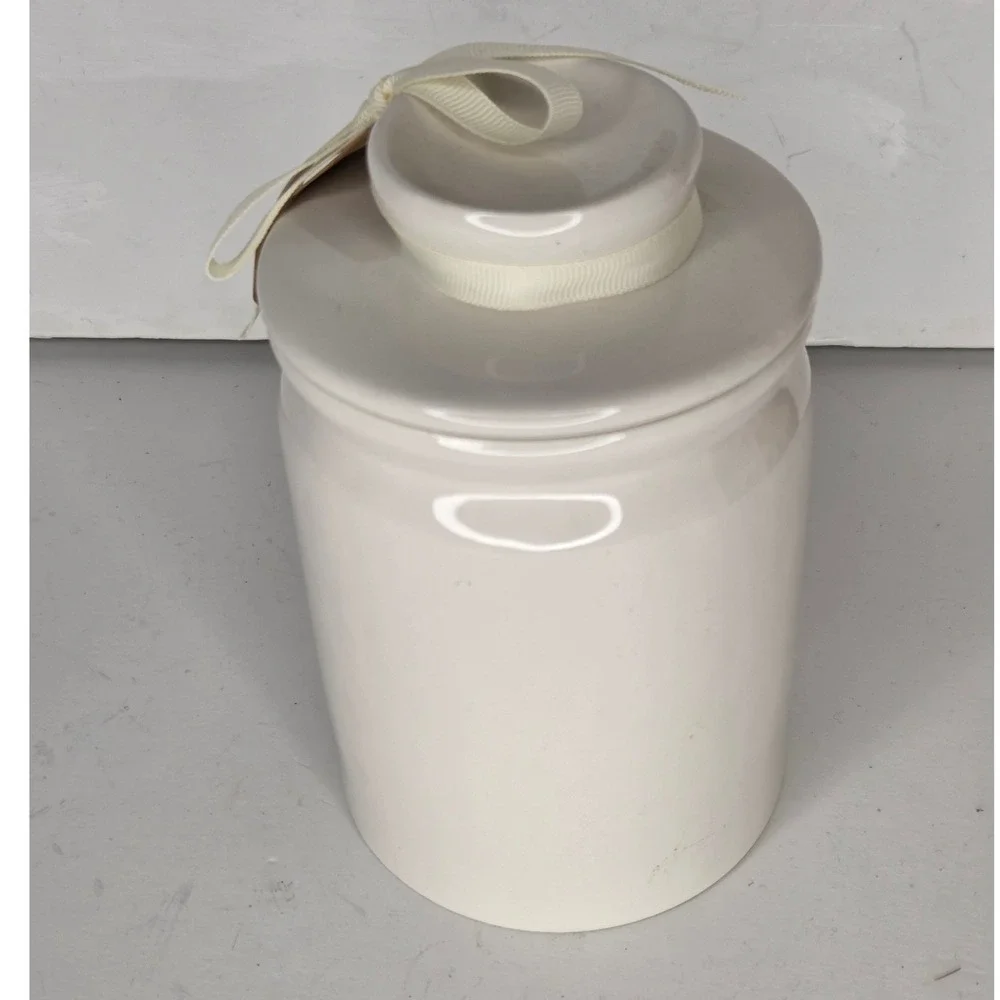 Rae Dunn Let Freedom Ring Barn American Flag Ceramic Canister Jar 250th Anniv